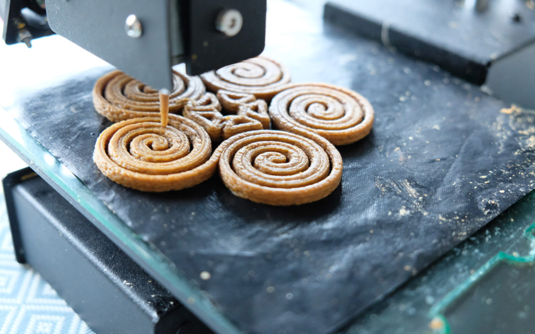 Less food waste through the use of 3D-printers