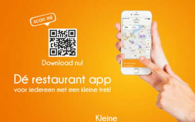 KleinePorties lanceert restaurant app