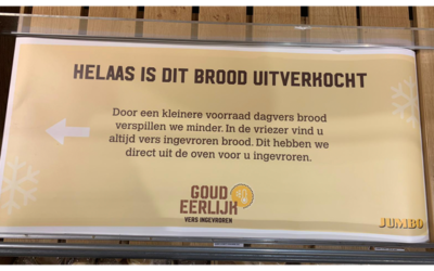 Goudeerlijk Vers Ingevroren brood pakt voedselverspilling aan